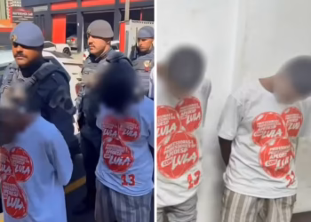 PMs acusados de vestir suspeitos com camisetas do PT respondem por 4 crimes